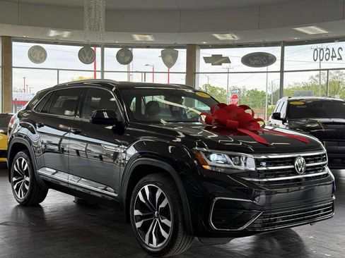 Used 2021 Volkswagen Atlas Cross Sport SEL Premium R-Line w/ Cross Sport MDO Package AWD/4WD image 1