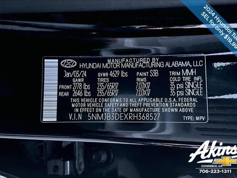 Used 2024 Hyundai Tucson SEL image 18