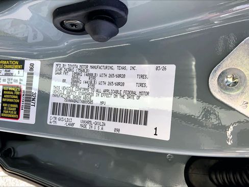 New 2026 Toyota Sequoia Limited image 21