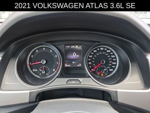Used 2021 Volkswagen Atlas SE w/ Panoramic Sunroof Package FWD image 31