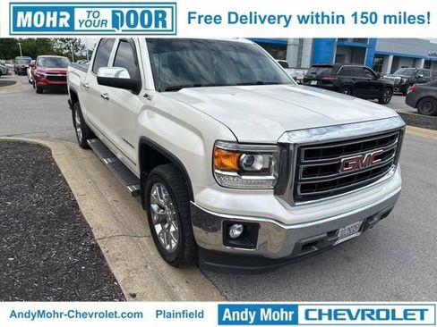 Used 2014 GMC Sierra 1500 SLT w/ SLT Crew Cab Value Package AWD/4WD image 4