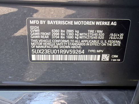 Used 2024 BMW X5 xDrive40i w/ M Sport Package AWD/4WD image 25