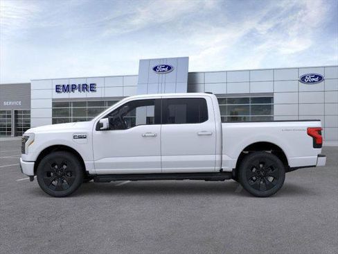 New 2025 Ford F150 Lightning Platinum w/ Dark Elements Package AWD/4WD image 3