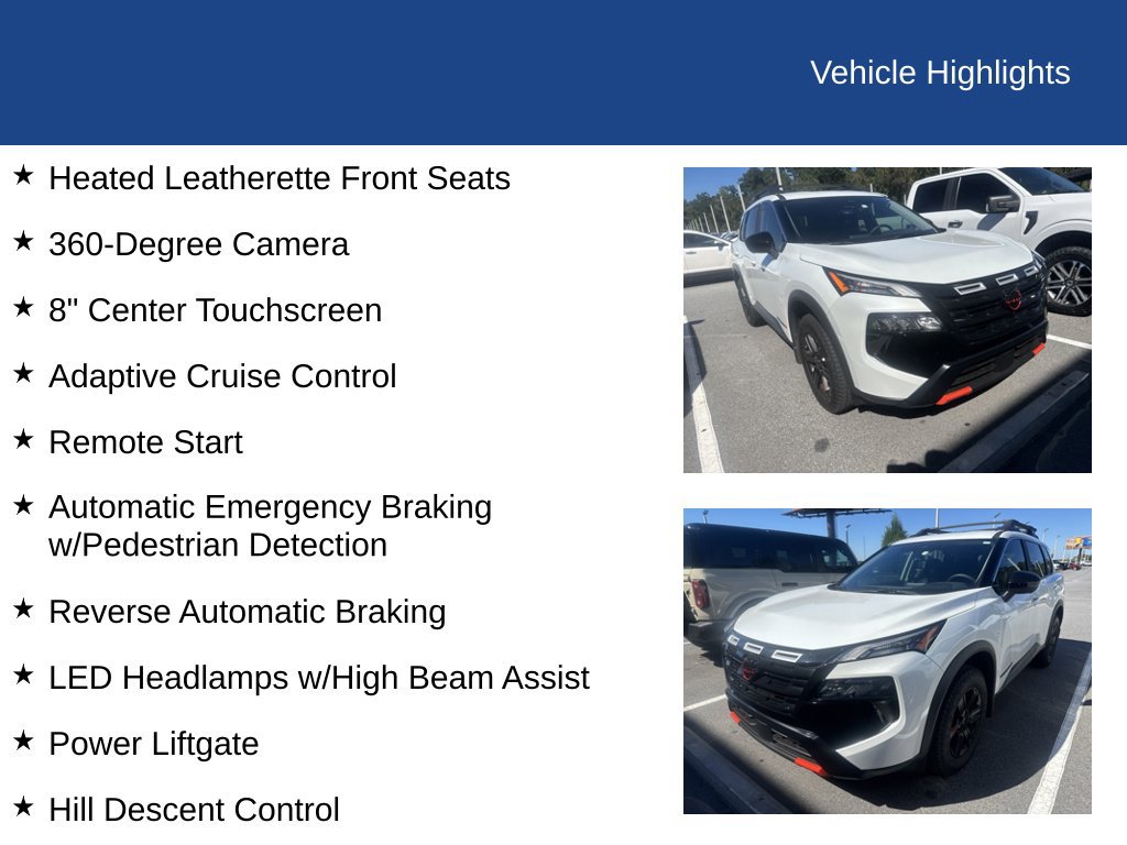 Used 2026 Nissan Rogue SV AWD/4WD image 4