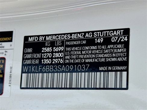 Used 2025 Mercedes-Benz E 450 4MATIC Sedan w/ Winter Package image 34