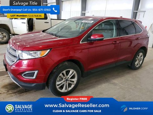 Used 2017 Ford Edge SEL w/ Equipment Group 201A AWD/4WD image 1