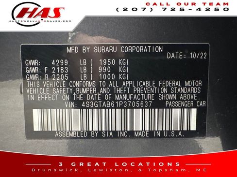 Used 2023 Subaru Impreza 2.0i image 19