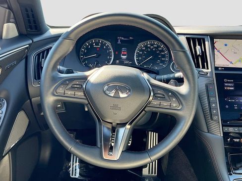 Used 2023 INFINITI Q50 Red Sport 400 w/ Carbon Fiber Package image 11
