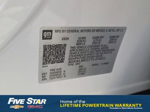 New 2026 GMC Terrain Elevation FWD image 21