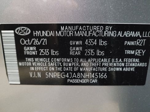 Used 2022 Hyundai Sonata SE w/ Cargo Package FWD image 33