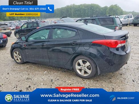 Used 2011 Hyundai Elantra GLS w/ Navigation Pkg 4 FWD image 3
