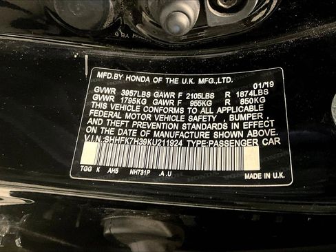 Used 2019 Honda Civic LX image 19