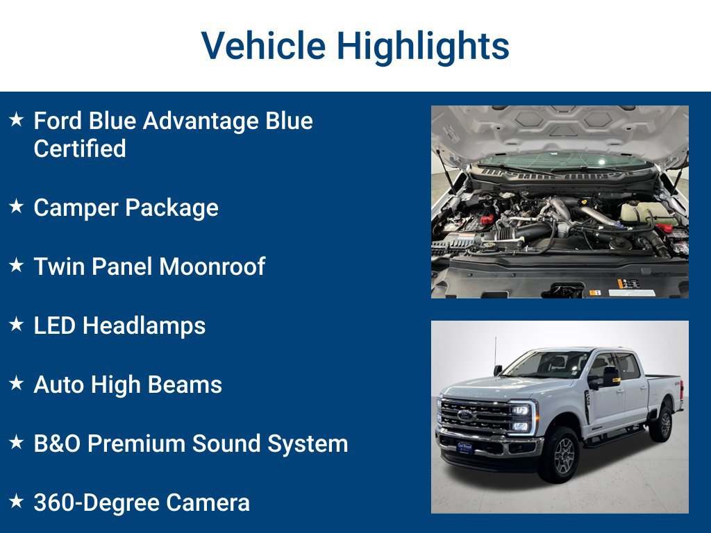 Certified 2025 Ford F350 Lariat w/ Camper Package AWD/4WD image 3