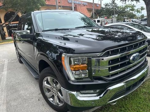 Used 2021 Ford F150 Lariat w/ Max Trailer Tow Package AWD/4WD image 1