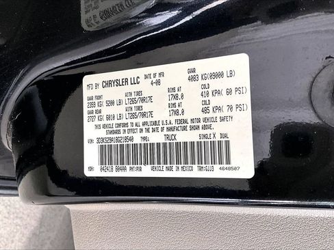 Used 2008 Dodge Ram 2500 Truck Laramie w/ Protection Group AWD/4WD image 8