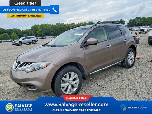 Used 2014 Nissan Murano SL w/ Navigation Package AWD/4WD image 1