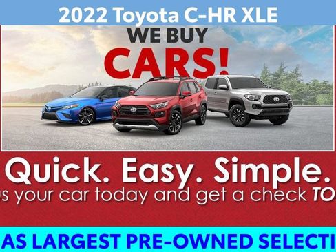 Certified 2022 Toyota C-HR XLE image 3