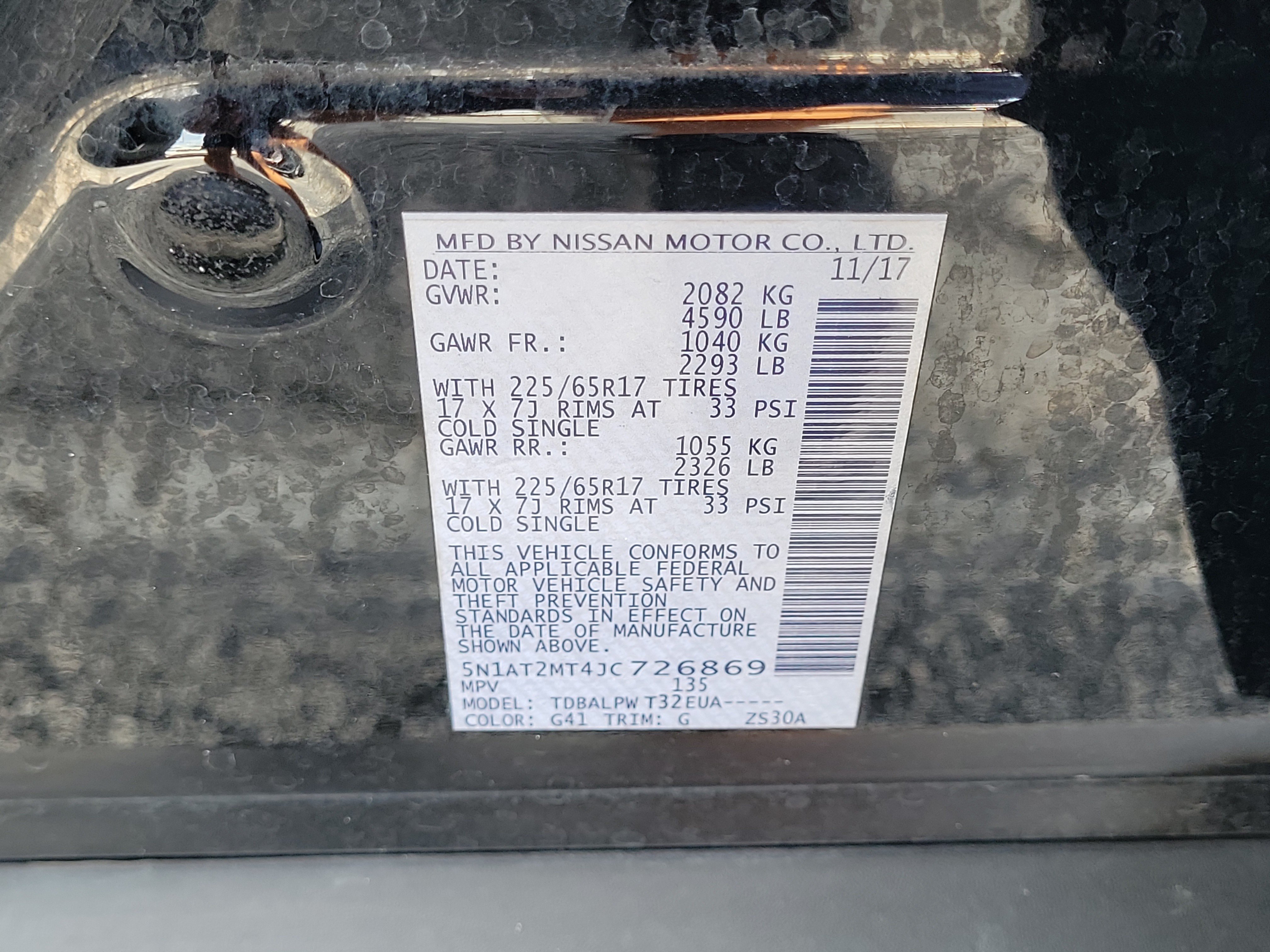 Certified 2018 Nissan Rogue S FWD image 23