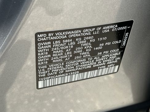 Used 2021 Volkswagen Atlas S AWD/4WD image 30