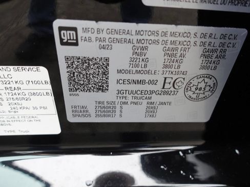 Used 2023 GMC Sierra 1500 Elevation w/ X31 Off-Road Package AWD/4WD image 21