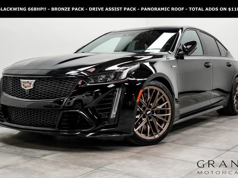 Used 2023 Cadillac CT5 V Blackwing w/ LPO, Bronce Accent Package RWD image 1