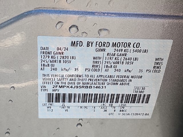 Used 2024 Ford Edge SEL w/ Convenience Package AWD/4WD image 36