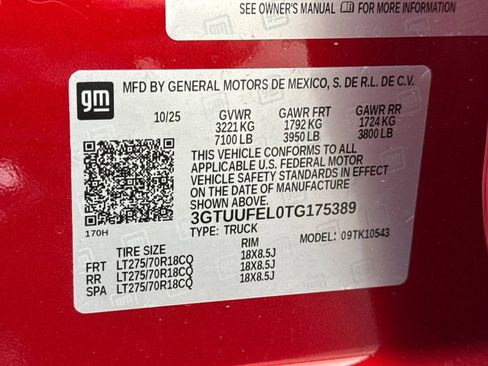 New 2026 GMC Sierra 1500 AT4X image 22