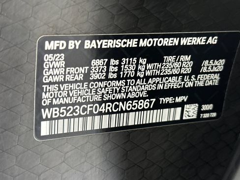 Used 2024 BMW iX xDrive50 w/ Convenience Package AWD/4WD image 22
