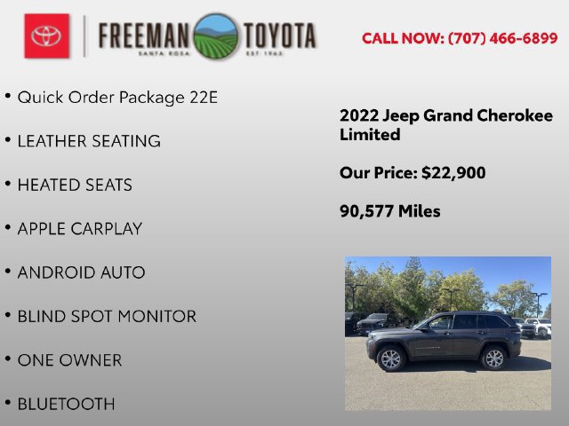 Used 2022 Jeep Grand Cherokee Limited RWD image 5