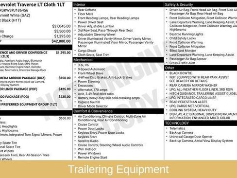 Used 2023 Chevrolet Traverse LT image 7