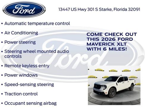 New 2026 Ford Maverick XLT FWD image 20