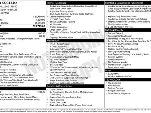 Used 2022 Kia K5 GT-Line image 2