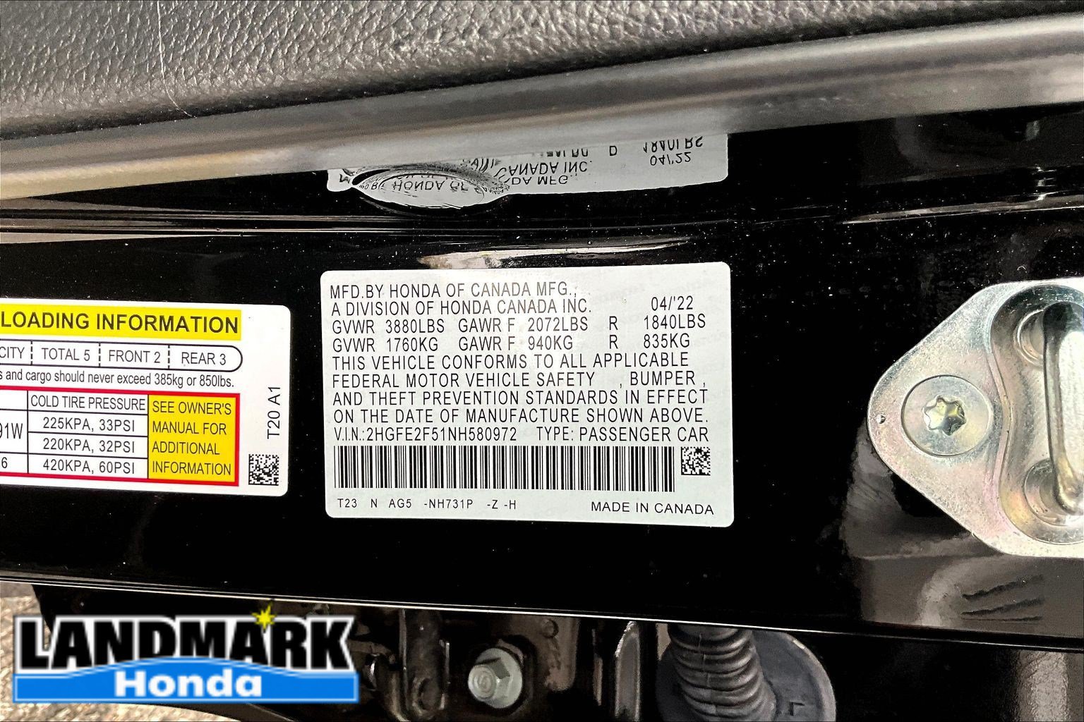 Used 2022 Honda Civic Sport image 33