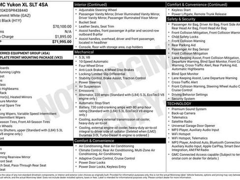 Used 2023 GMC Yukon XL SLT AWD/4WD image 26