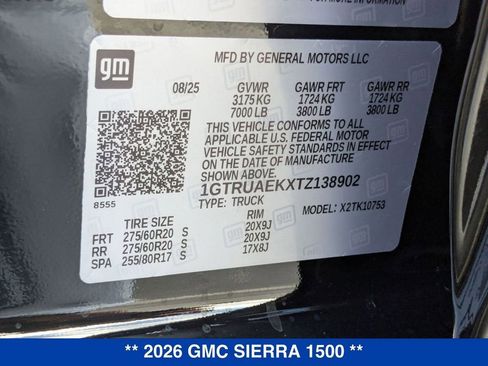 New 2026 GMC Sierra 1500 Pro w/ Graphite Edition image 32