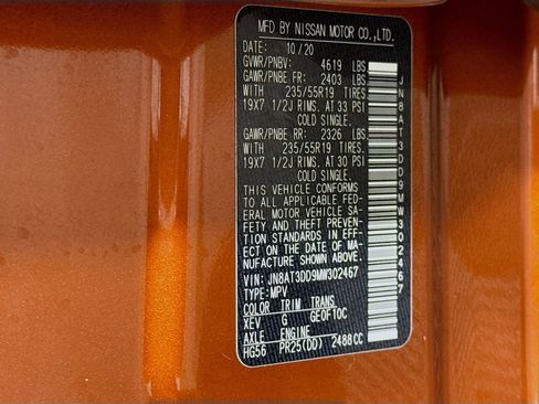 Used 2021 Nissan Rogue Platinum image 38