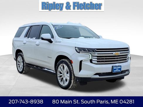 Used 2021 Chevrolet Tahoe High Country w/ Premium Package AWD/4WD image 3