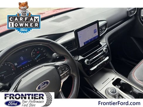 Used 2022 Ford Explorer ST-Line w/ Class IV Trailer Tow Package RWD image 11