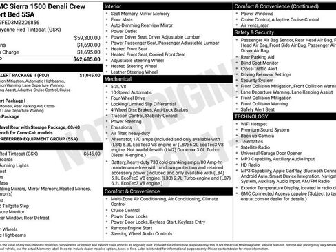 Used 2021 GMC Sierra 1500 Denali w/ Driver Alert Package II image 5