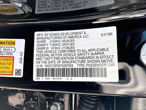 New 2026 Honda Accord Sport image 8