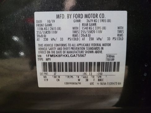 Used 2020 Ford Explorer Limited image 33