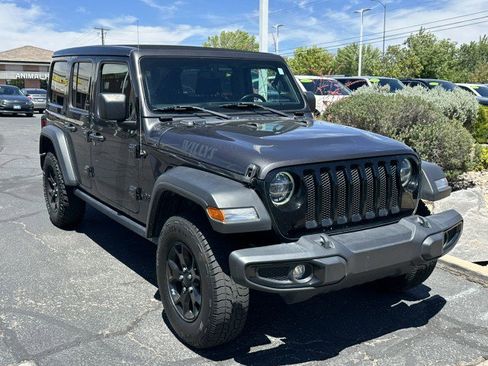 Used 2021 Jeep Wrangler Unlimited Sport AWD/4WD image 1
