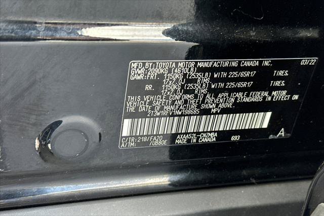 Certified 2022 Toyota RAV4 XLE w/ Convenience Package FWD image 34