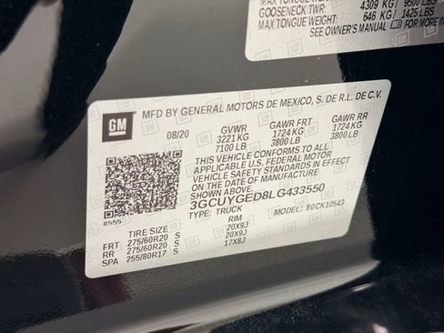 Certified 2020 Chevrolet Silverado 1500 LTZ w/ LTZ Plus Package image 25