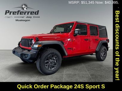New 2025 Jeep Wrangler Sport S