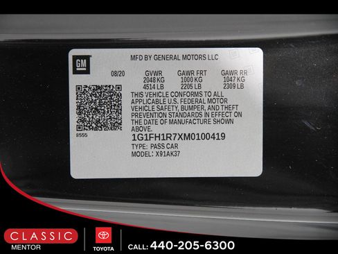 Used 2021 Chevrolet Camaro SS RWD image 23
