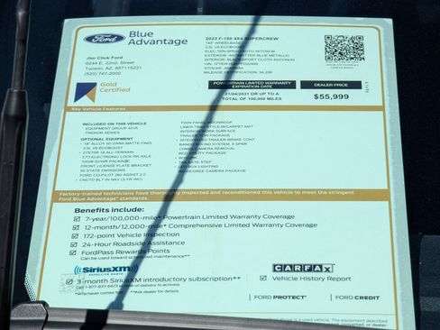 Certified 2023 Ford F150 Tremor w/ Trailer Tow Package image 15