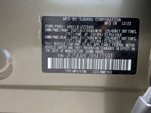 Used 2024 Subaru Forester Wilderness AWD/4WD image 32