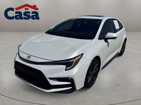 Certified 2024 Toyota Corolla SE w/ SE Premium Package FWD image 1