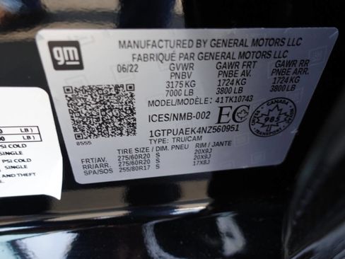 Used 2022 GMC Sierra 1500 Pro w/ Pro Value Package image 18